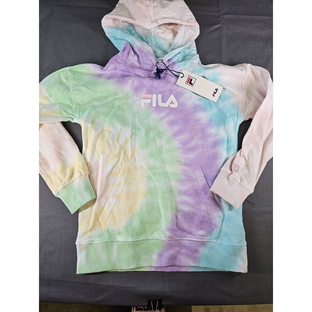NEW FILA tie dye hoodie Youth Size Medium